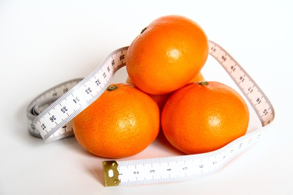 orange, fruit, meal, tape measure, meter, weight, tape measure, tape measure, tape measure, tape measure, tape measure